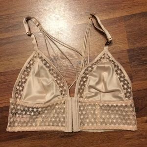 Victoria's Secret Starburst Long Line Triangle Bra
